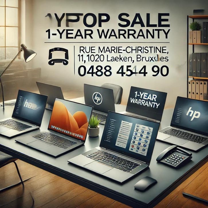 PC Professionnels – Garantie 1 An DELL ,Lenovo, HP, Informatique & Logiciels, Ordinateurs portables Windows, Neuf, Enlèvement ou Envoi