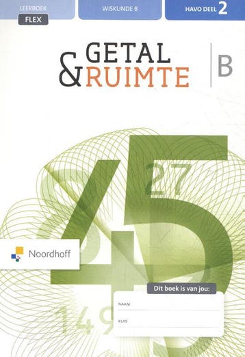 Wiskunde B Havo deel 2 / Getal & Ruimte / Leerboek flex, Verzenden, Zo goed als nieuw