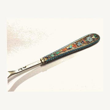 Vork - Emaille, Zilver, Antiek en Kunst