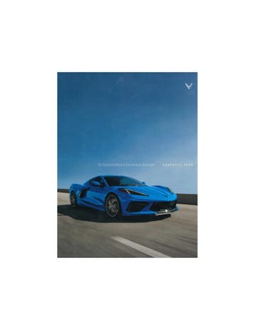 2020 CHEVROLET CORVETTE BROCHURE ENGELS, Nieuw
