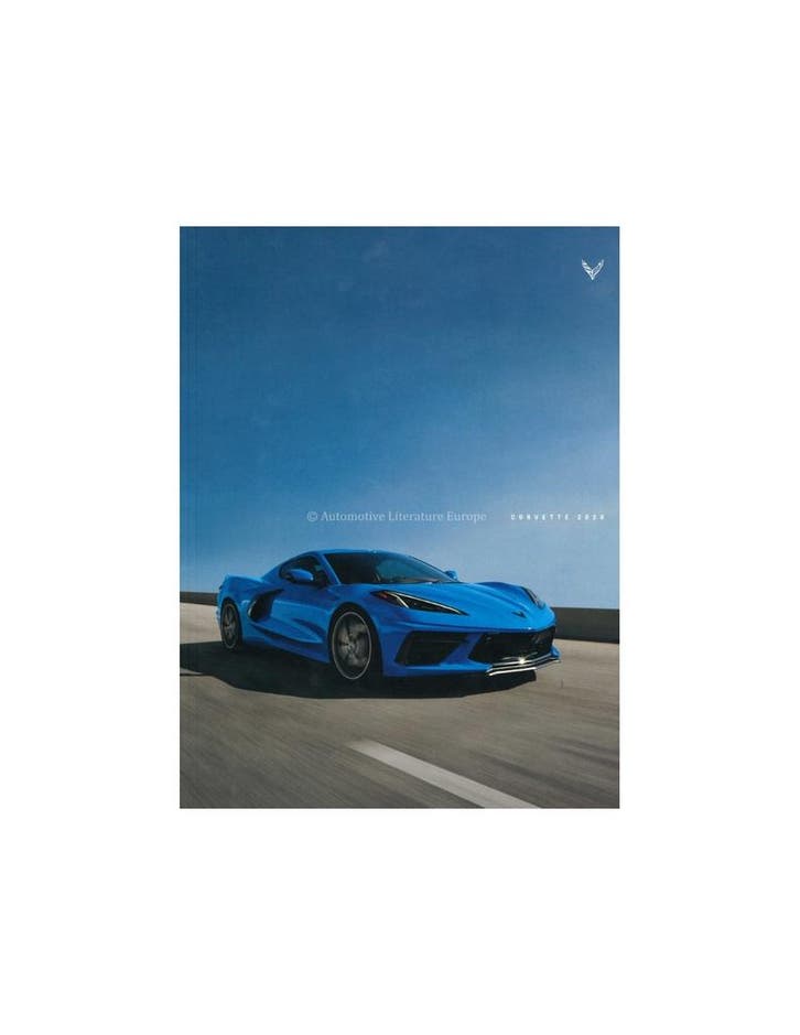 2020 CHEVROLET CORVETTE BROCHURE ENGELS, Boeken, Auto's | Folders en Tijdschriften
