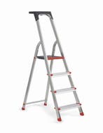Altrex huishoudtrap Lima 4 treden, Doe-het-zelf en Bouw, Ladders en Trappen, Ophalen of Verzenden, Nieuw, Ladder, Minder dan 2 meter