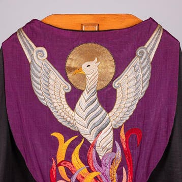 Robe de chœur Esprit-Saint, années 30 - Textile - 1930-1940