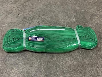 Veiling - 3x Konvox Rondstrop Groen 2 Ton – 5m, Nieuw