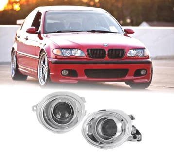 PHARES ANTIBROUILLARD POUR BMW E46 98-06 E39 95-03 CHROMÉ AV, Verzenden