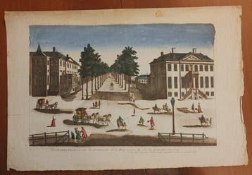 Pays-Bas - La Haye; Jacques Chéreau - Vue du petit Voorhout, Livres