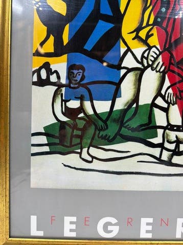 Fernand Leger - Centre Georges Pompidou - La Partie de, Antiek en Kunst