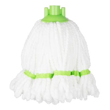 Mopkop | Microvezel | Groen (Kleurcodering) | 210(h)mm, Verzenden, Nieuw in verpakking