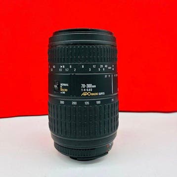 Sigma APO Macro Super 4-5.6/70-300mm Cameralens, Nieuw
