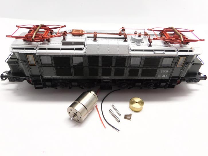 micromotor HMT014F Märklin Trix E 17, BR 117, E 18, E19, NSB, Hobby en Vrije tijd, Modeltreinen | H0, Gelijkstroom, Overige typen