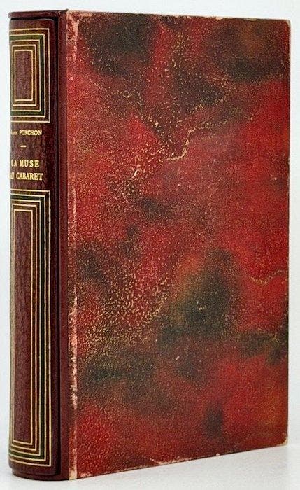 Raoul PONCHON / Lucien BOUCHER - La Muse au cabaret [Reliure, Antiek en Kunst, Antiek | Boeken en Manuscripten