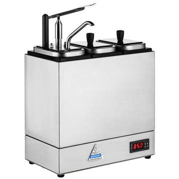 Verwarmde Sausdispenser | RVS | 2 NEOdis Dispensers + 1, Verzenden, Nieuw in verpakking