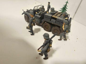 Revell u.a. - Model militair voertuig - KFZ WWII German