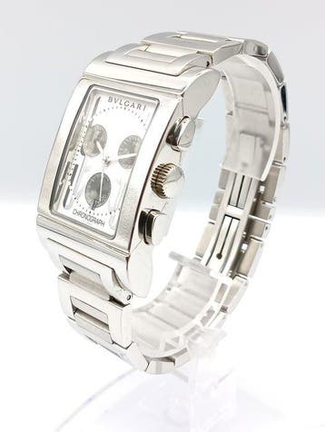 Bvlgari - Rectangolo - RTC 49 S - Heren - 2000-2010, Nieuw