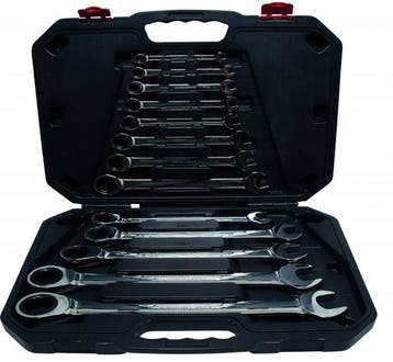 13-delige ratel Ring / steeksleutel Set, 8-32 mm, Verzenden, Nieuw
