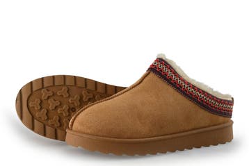 Nelson Pantoffels in maat 40 Cognac, Verzenden, Pantoffels of Sloffen