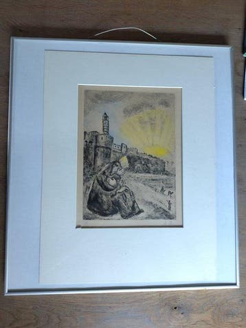 Marc Chagall (1887-1985) - David mourns Absolom, originele