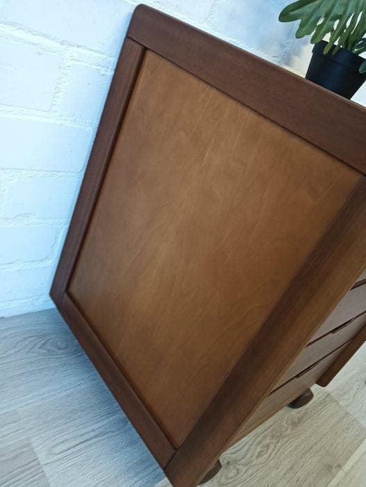Kast - Teak, Hout - Bijzettafel, trolley, Antiek en Kunst, Kunst | Designobjecten