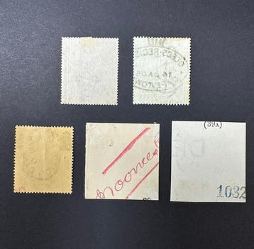 Kaap de Goede Hoop 1864/1910 - Kaap de Goede Hoop, 4 × QV +