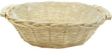 Rieten mand Strong Oval Hamper Basket 44 cm, Nieuw