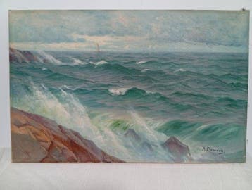 Mikael Stanowski (1883-1935) - La mar
