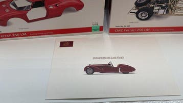 CMC 1:18 - Voiture miniature - Ferrari 250LM Car body +