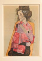 Egon Schiele (1890-1918), after - Die Träumende (1911)