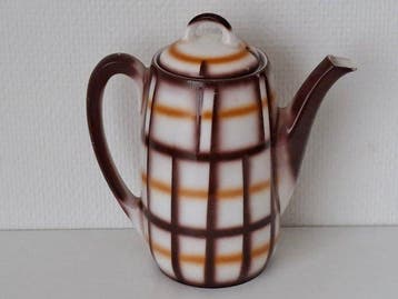 Service à café (8) - Porcelaine - Service à café Art déco