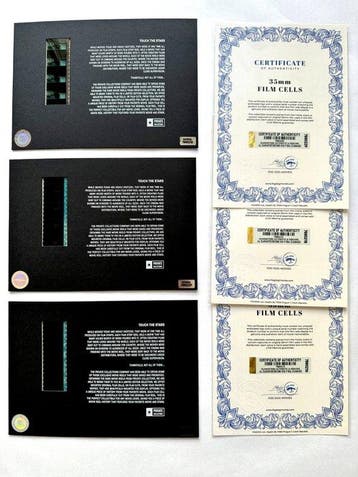Batman – The Dark Knight Trilogy – Rare Set of 3 Mounted, Nieuw