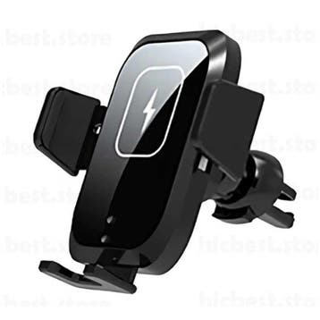 Qi Draadloze Autolader 15W - Airvent Clip Oplader Universeel, Verzenden