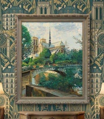 École Européene (XX) - Notre-Dame-de-Paris, Antiquités & Art