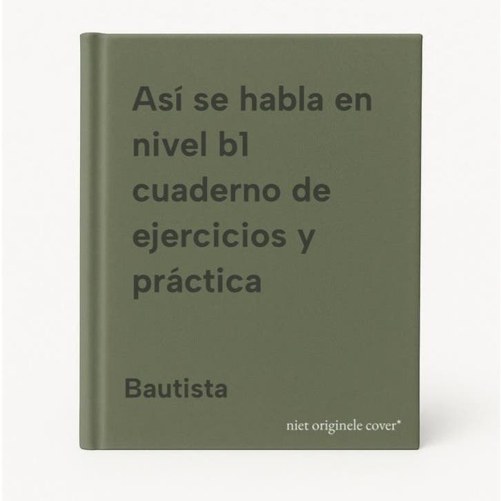 Así se habla en nivel b1 cuaderno de ejercicios y práctica, Boeken, Schoolboeken, Gelezen, Verzenden