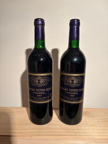 1997 Chateau Feytit Clinet - Pomerol - 2 Bouteilles (0,75 L), Verzamelen, Nieuw