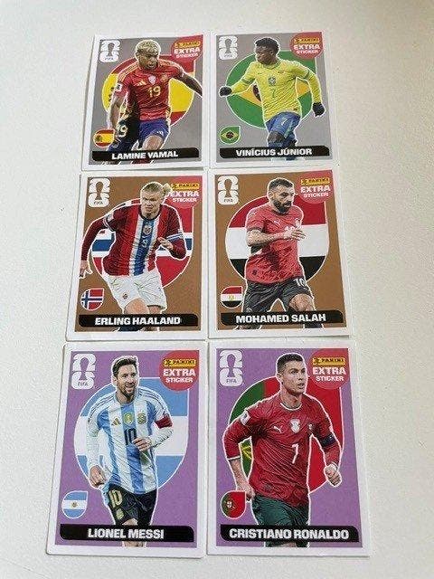 2026 Panini FIFA World Cup 2026 LAMINE VAMAL, VINÍCIUS, Verzamelen, Stickers