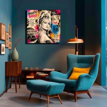 PLM-Art - Bardot Pop Art Style
