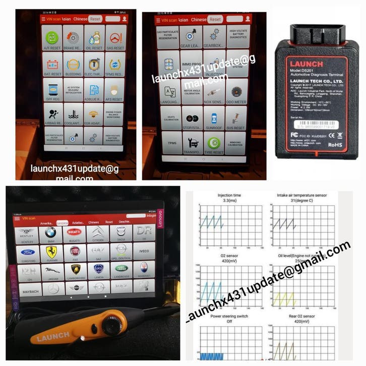 Launch X431 Uitleesapparaat Bluetooth Topdon Otofix Thinkcar, Auto diversen, Autogereedschap, Nieuw, Verzenden