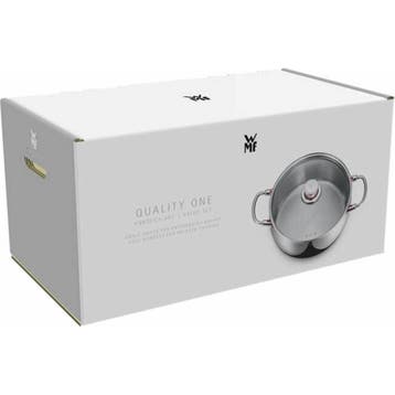 WMF Quality One Pannenset 5-delig — zo goed als nieuw, Huis en Inrichting, Verzenden, Nieuw