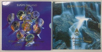 Finland. Year Set (BU) 1999/2004 (4 sets) (Zonder