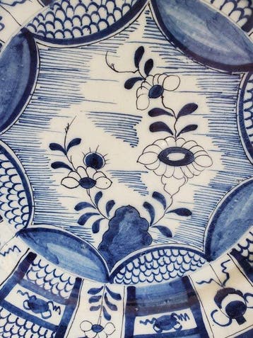 Plat - Faïence de Delft, Antiquités & Art