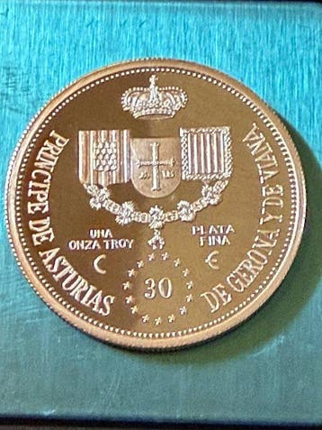 Spanje. Felipe de Borbón y de Grecia. 30 1999 (Zonder