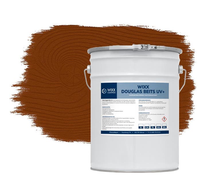 Wixx Douglasbeits UV+ Teak 20L, Bricolage & Construction, Peinture, Vernis & Laque, Envoi