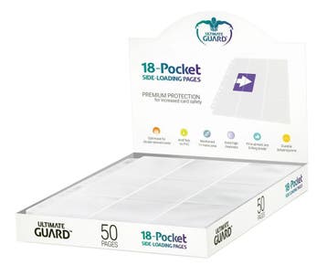 18-Pocket Paginas Side-Loading Wit (50x), Ophalen of Verzenden