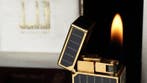Dunill - Rare Model Lacquer Pattern Rollagas Lighter -, Nieuw