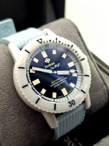 Zodiac - Super Sea Wolf Ceramic Chronometer Automatic - Sans, Nieuw