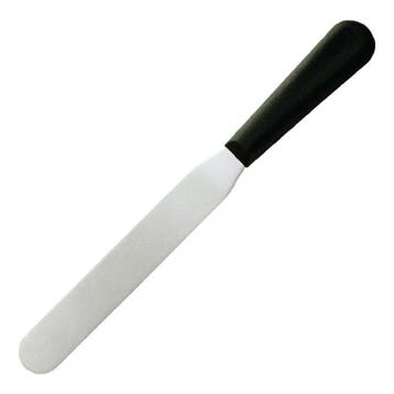 Paletmes recht RVS zwart | 20,5(l)cm Hygiplas, Verzenden
