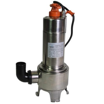 Dompelpomp vortex RVS 1,1kW 230V, Ophalen of Verzenden, Nieuw