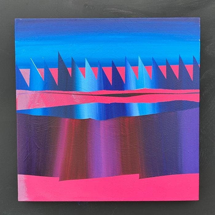 Kaliya Ka - Sharp Horizons, Antiquités & Art, Art | Peinture | Moderne