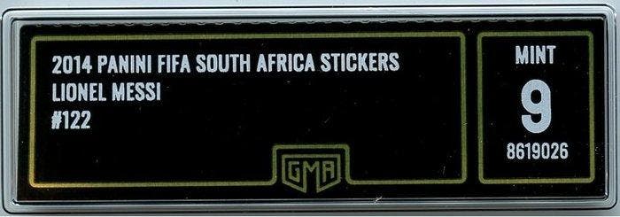 Panini 2010 (Label misprinted as 2014) - World Cup - GMA 9 -, Collections, Autocollants