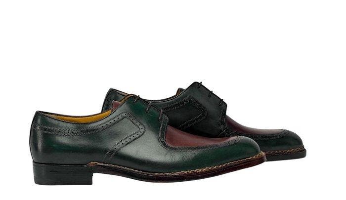 TESTONI - 8 UK / 42 IT - Derby Shoes Norwegian Welted Calf, Kleding | Heren, Schoenen