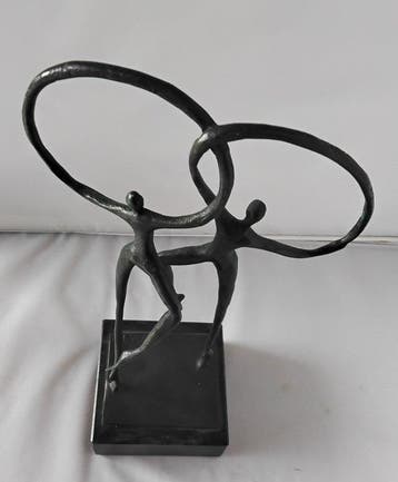 Artihove - Corry Ammerlaan - Statue, Samenwerking - 29 cm -
